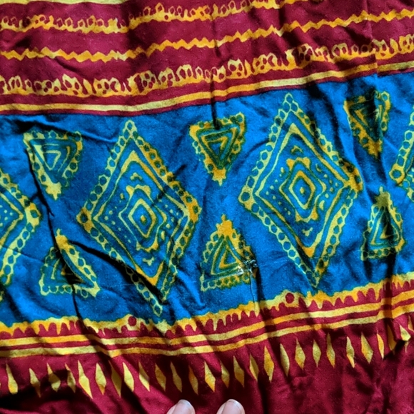 Tribal wrap skirt - Picture 3 of 4
